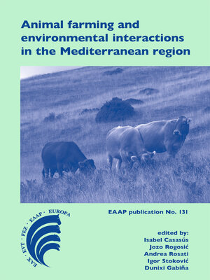 cover image of Animal farming and environmental interactions in the Mediterranean region